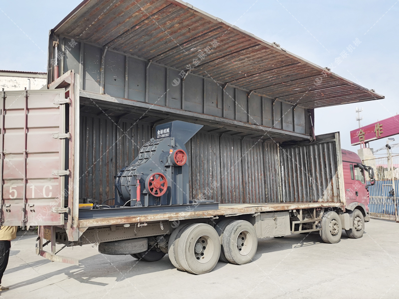 SCF1100X1000大型雙級粉碎機發貨圖片_發往甘肅平陽_破碎煤矸石