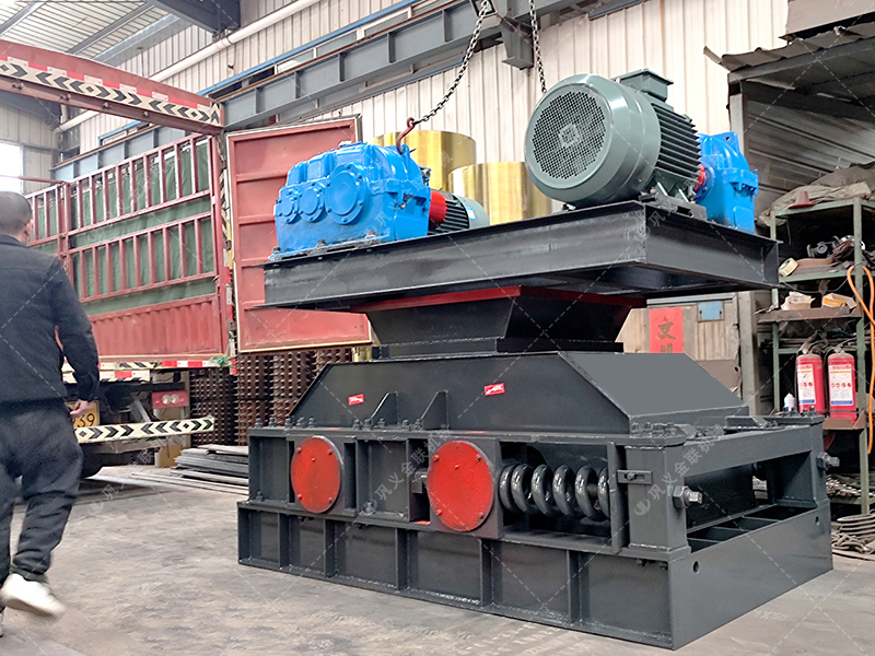 2PGC600X750雙齒輥破碎機發貨圖片_發往湖南婁底_破碎煤塊